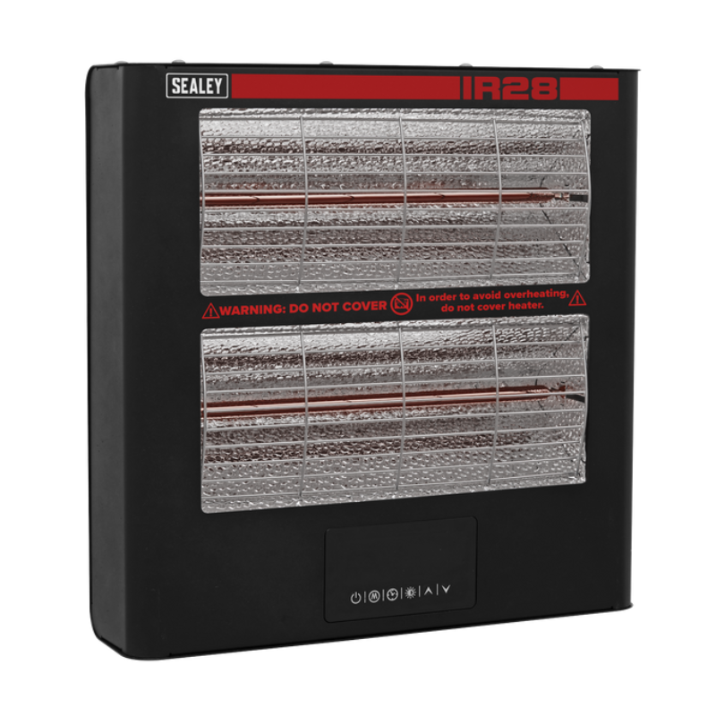 Sealey IR28 Wall Mounting Infrared Quartz Heater 2.8kW/230V