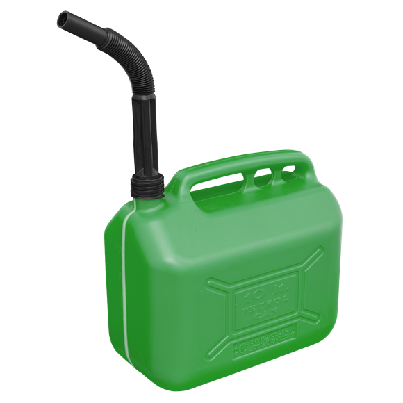Sealey JC10PG Fuel Can 10L - Green