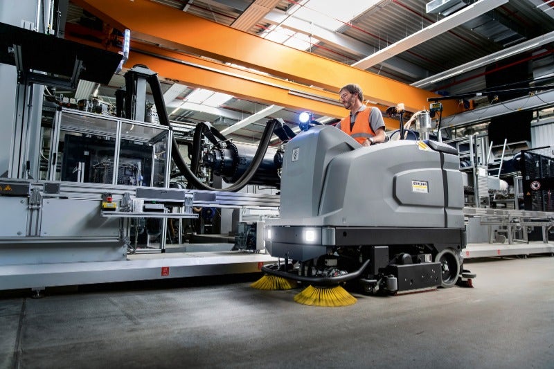 Karcher B 260 RI Bp Pack Dose+D100 Ride-on Scrubber Drier