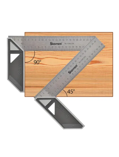 Starrett K53M-350-S Carpenter Try Square for Woodworking