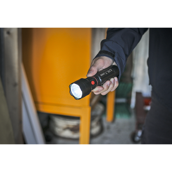 Sealey LED069 Torch/Inspection Light 3W COB & 3W LED 4 x AAA Cell