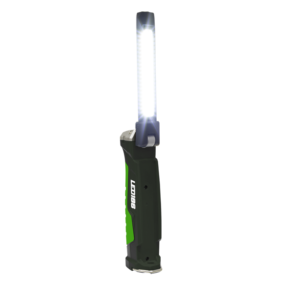 Sealey LED186 Rechargeable Slim Folding Inspection Light 6W COB LED & 1W SMD LED Lithium-ion