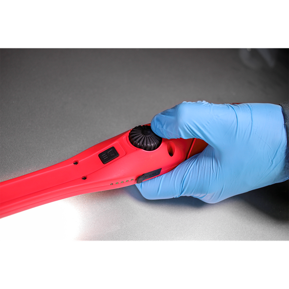 Sealey LED3604R Rechargeable 360° Slim Inspection Light 16 SMD & 1W SMD LED Red Lithium-ion