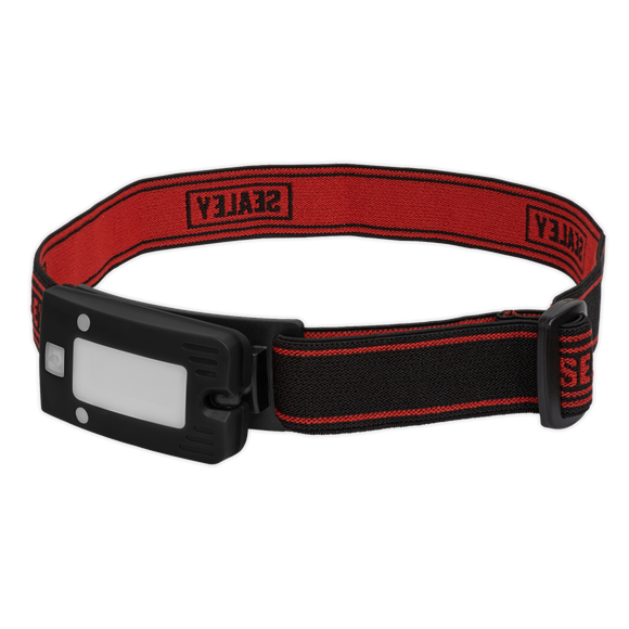Sealey LED360HT Rechargeable Head Torch 2W COB LED Auto-Sensor Black
