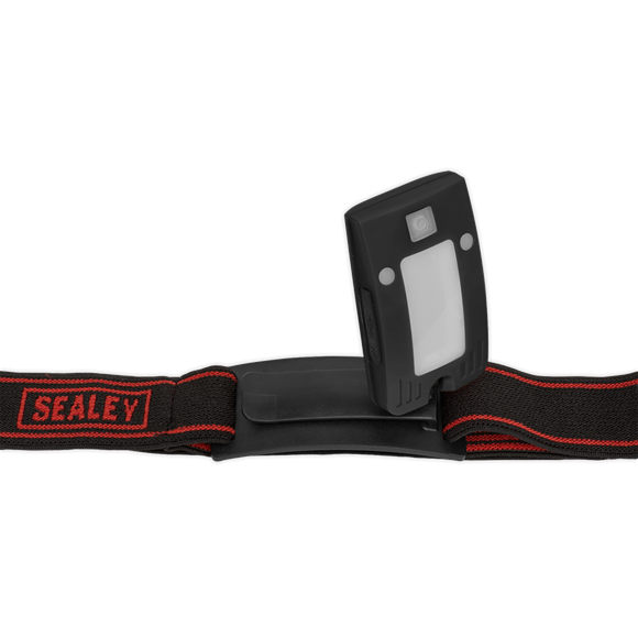 Sealey LED360HT Rechargeable Head Torch 2W COB LED Auto-Sensor Black