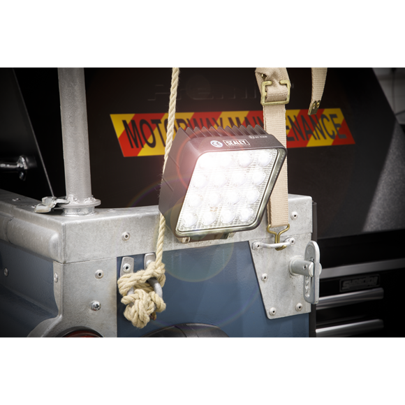 Sealey LED5S Square Work Light with Mounting Bracket 48W SMD LED