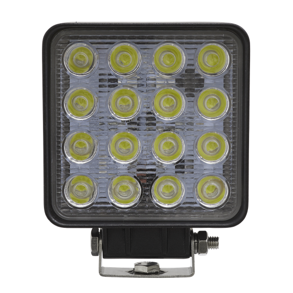 Sealey LED5S Square Work Light with Mounting Bracket 48W SMD LED