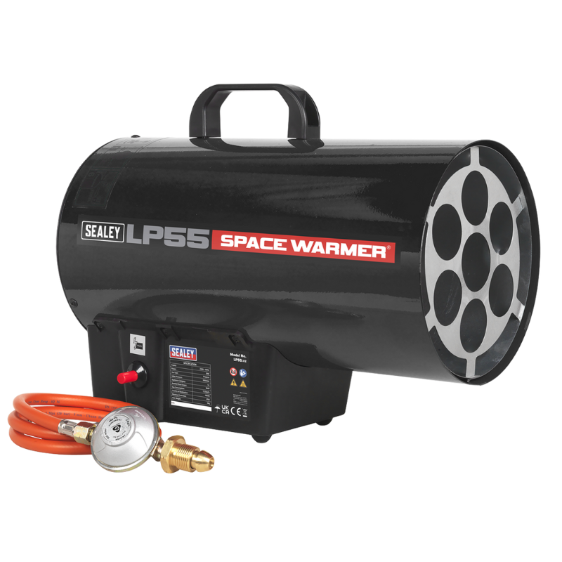 Sealey LP55 Space Warmer Propane Heater 54,500Btu/hr(16kW)