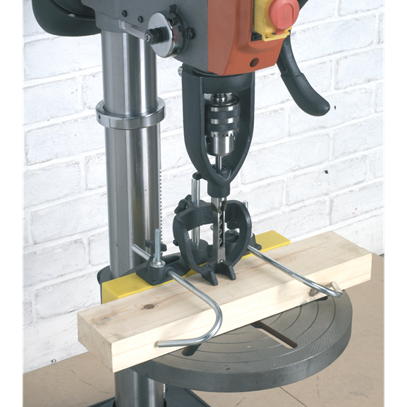 Sealey MA10 Wood Mortising Attachment 40-65mm with Chisels