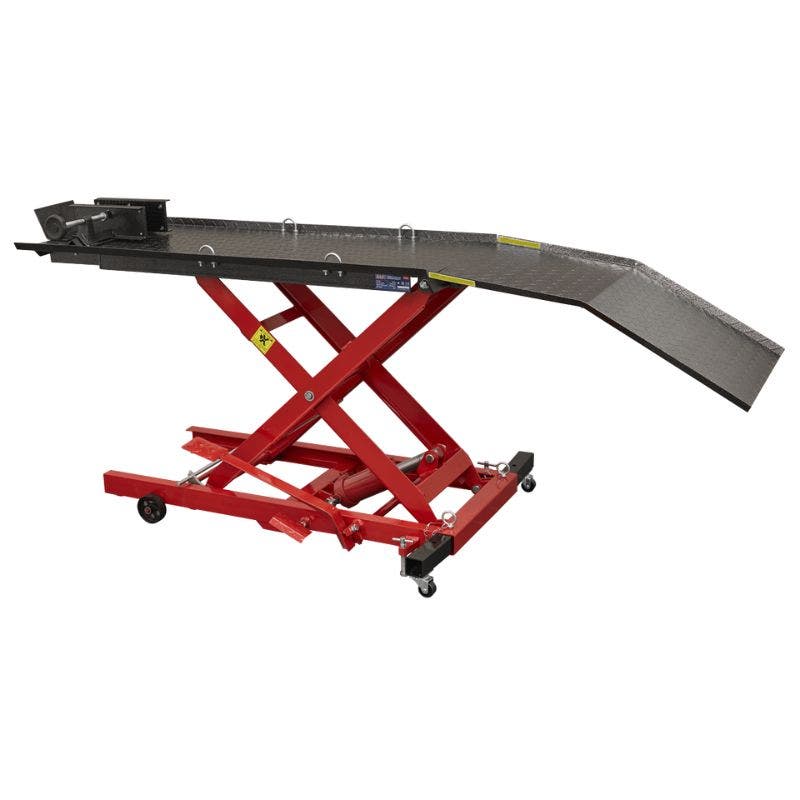 Sealey MC365 Motorcycle Lift 365kg Capacity Hydraulic