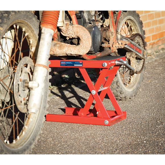 Sealey MC5908 Motorcycle Scissor Stand 450kg Capacity