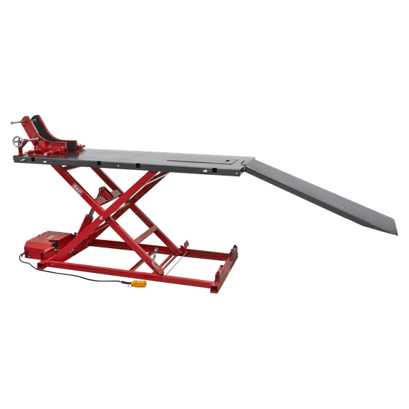 Sealey MC680E 680kg Heavy-Duty Motorcycle Lift - Electro/Hydraulic
