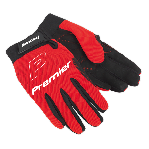 Sealey MG796L Premier Mechanic's Gloves Padded Palm (9) - Large Pair