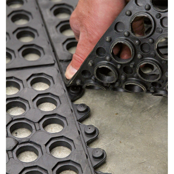 Sealey MIC9292 Interlocking Anti-Fatigue Matting 920 x 920mm