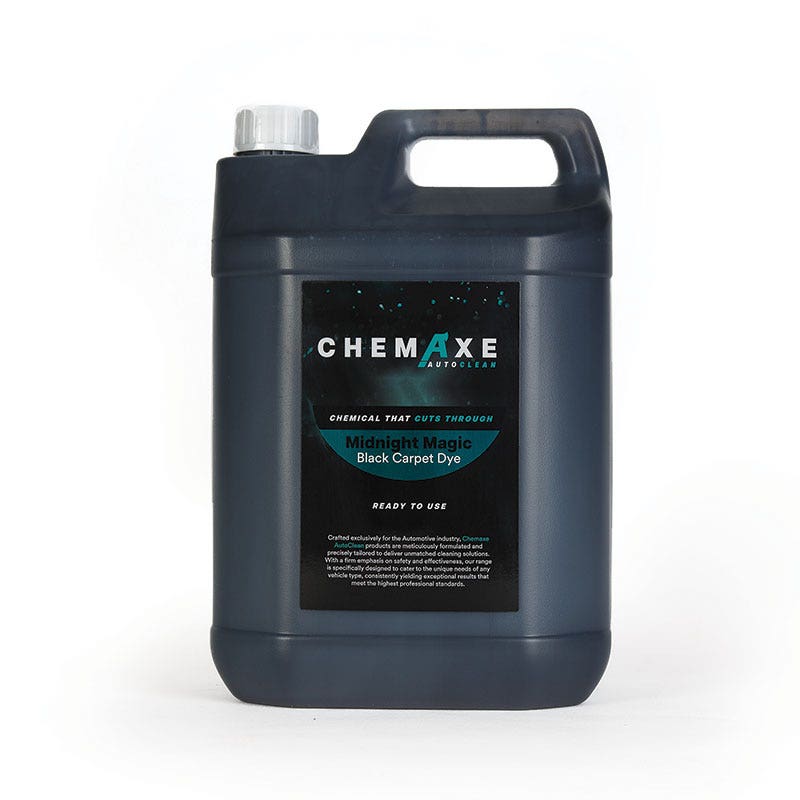 Chemaxe AutoClean Midnight Magic Black Carpet Dye - 5 Litre