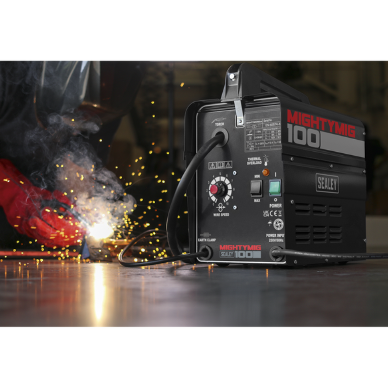 Sealey MIGHTYMIG100 Gasless MIG Welder 100A 230V