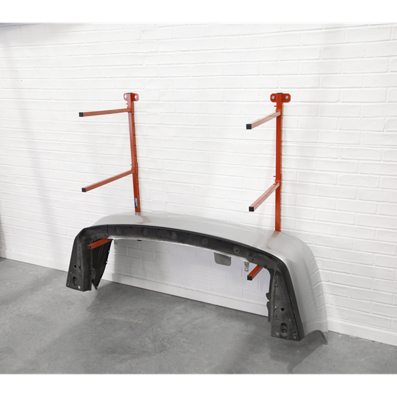 Sealey MK56 Wall Mounting Folding Bumper Rack