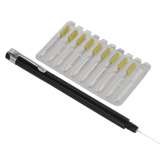 Sealey MK78 Paint Dirt Removal Pen with Needle Set