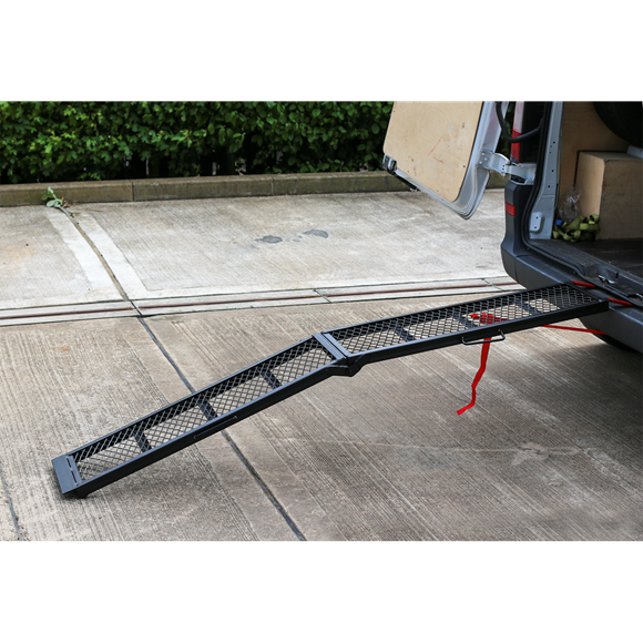 Sealey MR360 Steel Mesh Folding Loading Ramp 360kg Capacity