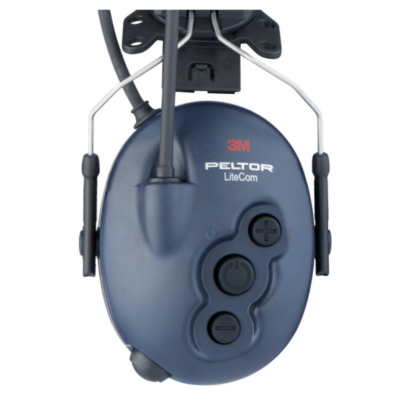 3M PELTOR LiteCom Headset, 33dB, Helmet Mounted, MT53H7P3E4400-EU