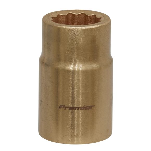 Sealey NS048 Socket 15mm 1/2"Sq Drive - Non-Sparking WallDrive®