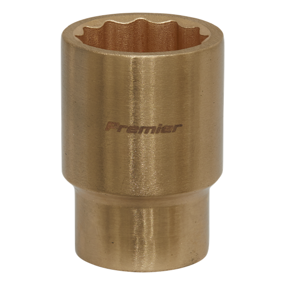Sealey NS055 Socket 22mm 1/2"Sq Drive - Non-Sparking WallDrive®
