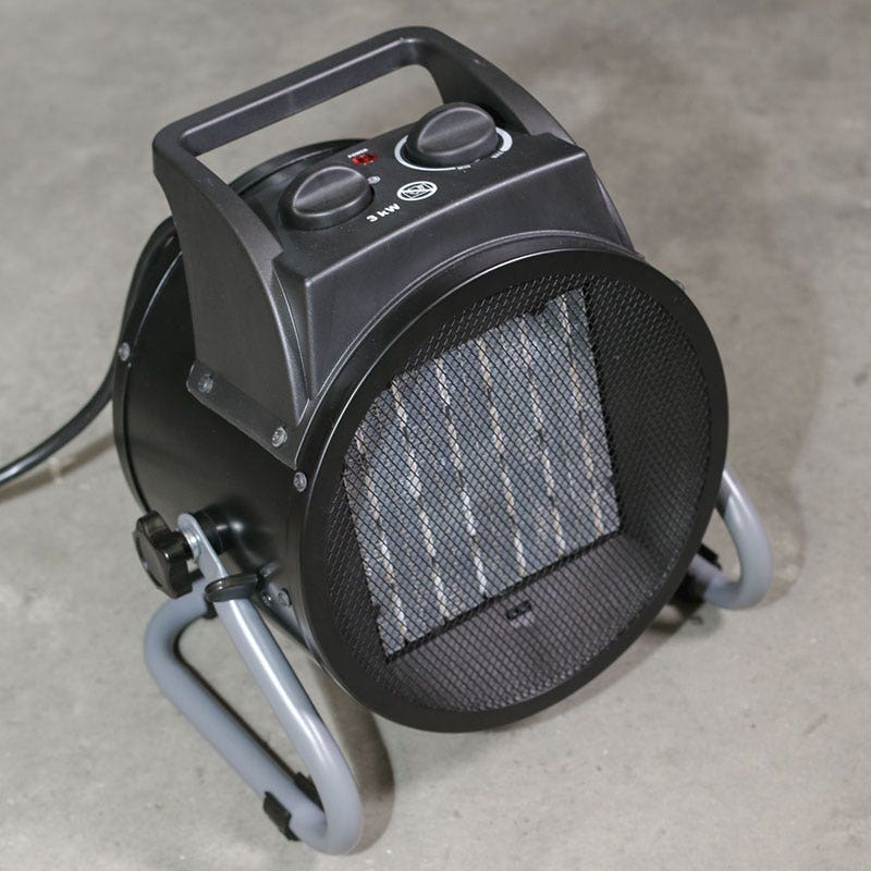 Sealey PEH3001 Industrial PTC Fan Heater 3000W/230V