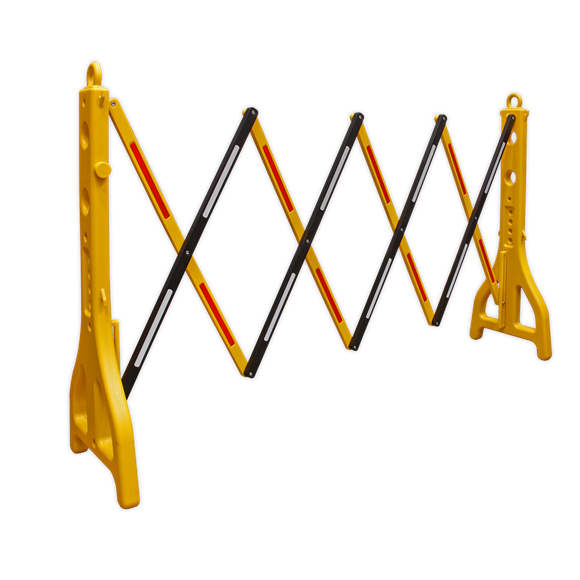 Sealey PFB2500 Folding Barrier 2500mm Plastic