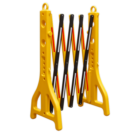 Sealey PFB2500 Folding Barrier 2500mm Plastic