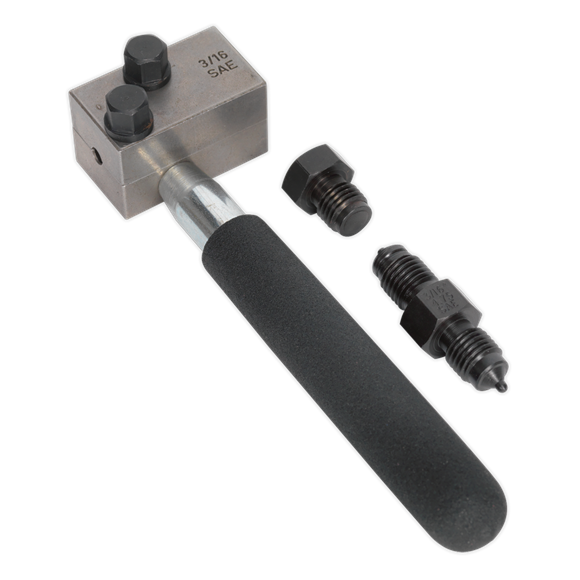 Sealey PFT12 On-Vehicle Micro Brake Pipe Flaring Tool 3/16" SAE