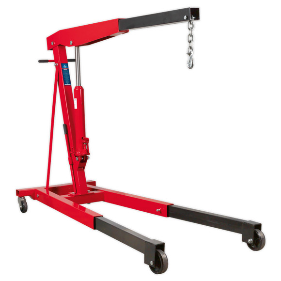 Sealey PH30 Fixed Frame Engine Crane with Extendable Legs 3 Tonne