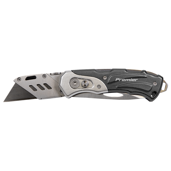 Sealey PK37 Pocket Knife Locking Twin-Blade