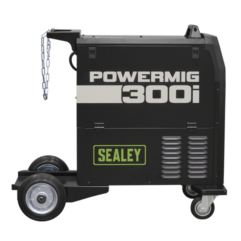 Sealey POWERMIG300i 300A Professional Gas/Gasless MIG/TIG/MMA Inverter Welder 400V 3ph