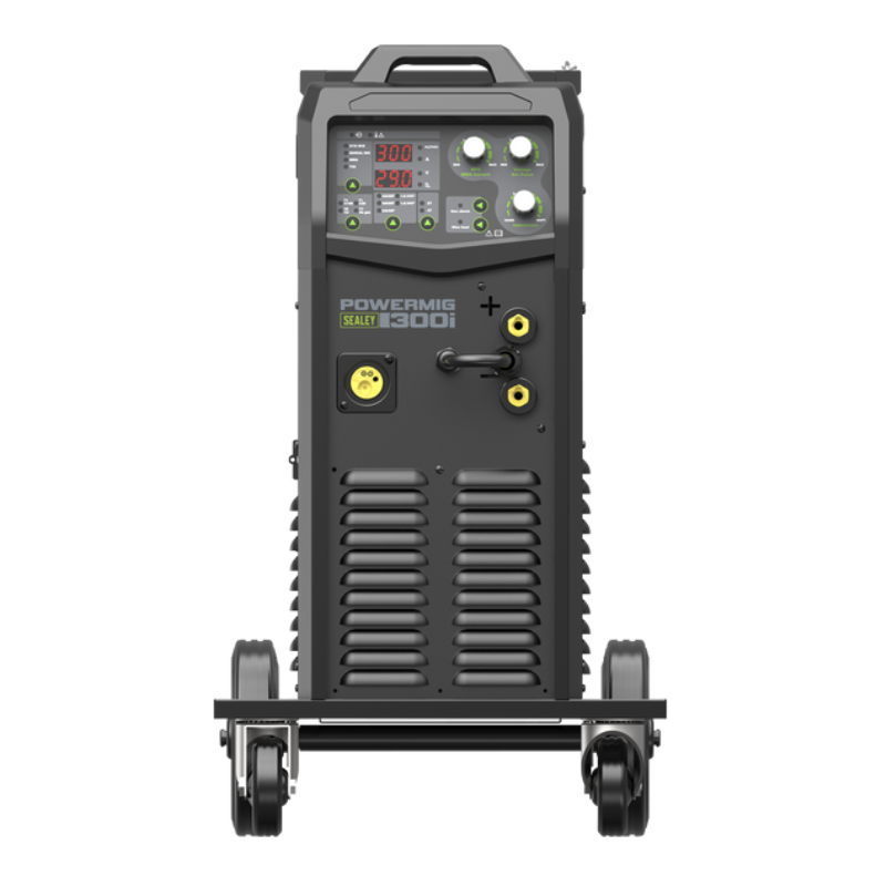 Sealey POWERMIG300i 300A Professional Gas/Gasless MIG/TIG/MMA Inverter Welder 400V 3ph