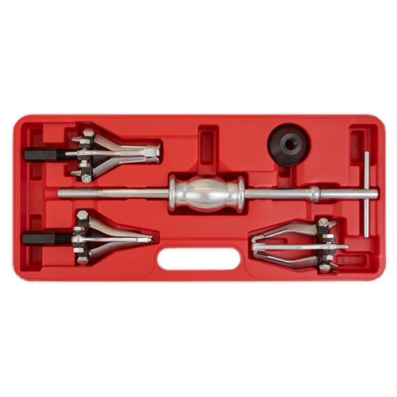 Sealey PS992 Slide Hammer Gear/Bearing Puller Set 5pc