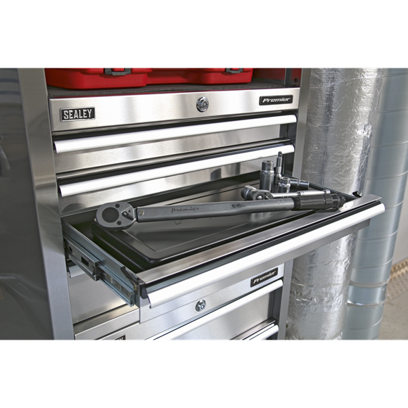 Sealey PTB66004SS Topchest 4 Drawer 675mm Stainless Steel Heavy-Duty