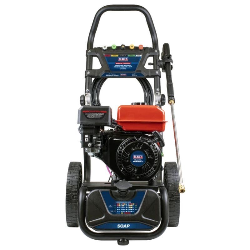 Sealey PWM2500 Pressure Washer 220bar 540L/hr 6.5hp Petrol