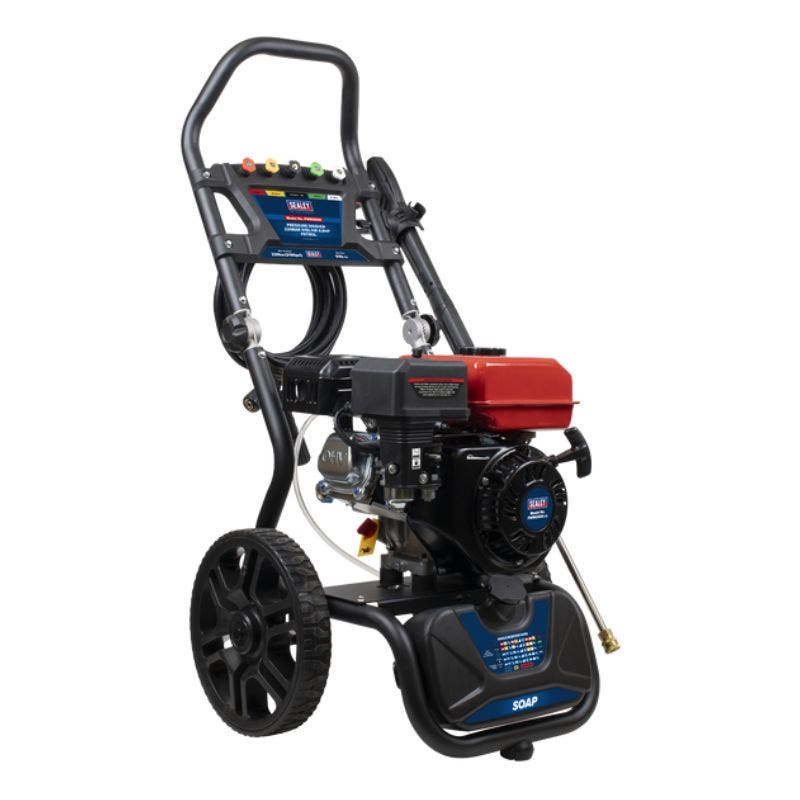 Sealey PWM2500 Pressure Washer 220bar 540L/hr 6.5hp Petrol