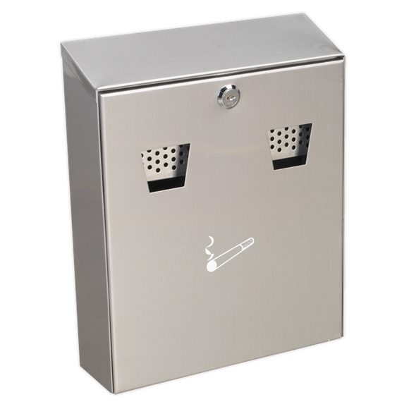 Sealey RCB02 Cigarette Bin Stainless Steel