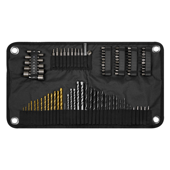Sealey AK4798 Drill & Bit Accessory Set 98pc