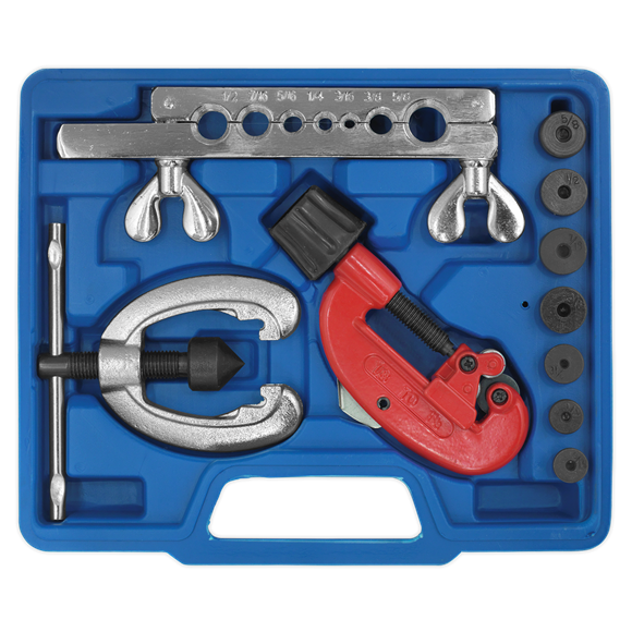 Sealey AK506 Pipe Flaring & Cutting Kit 10pc