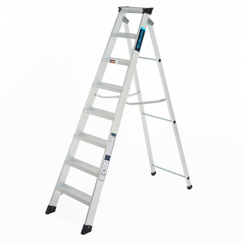 TB Davies 1200-028 8 Tread Professional Swingback Step Ladder