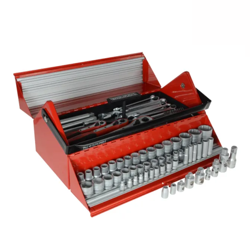 Teng TC187 Mega Rosso Tool Kit Set of 187 1/4 3/8 & 1/2in