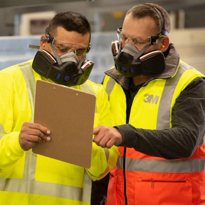 3M D7915 Secure Click P1R Particulates (Fine Dusts and Mists) - 2 Pair