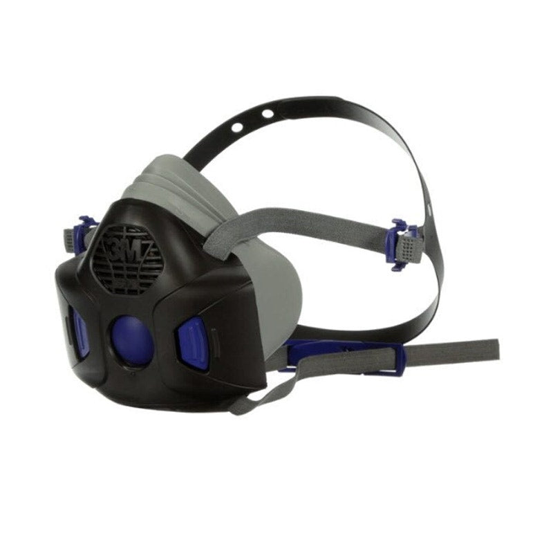 3M HF-803SD Secure Click Reusable Half Face Mask with Speaking Diaphragm - Large