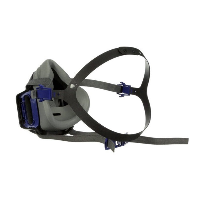 3M HF-802SD Secure Click Reusable Half Face Mask with Speaking Diaphragm - Medium