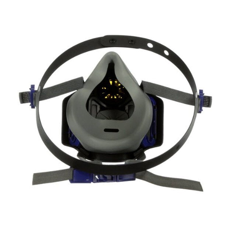 3M HF-802SD Secure Click Reusable Half Face Mask with Speaking Diaphragm - Medium