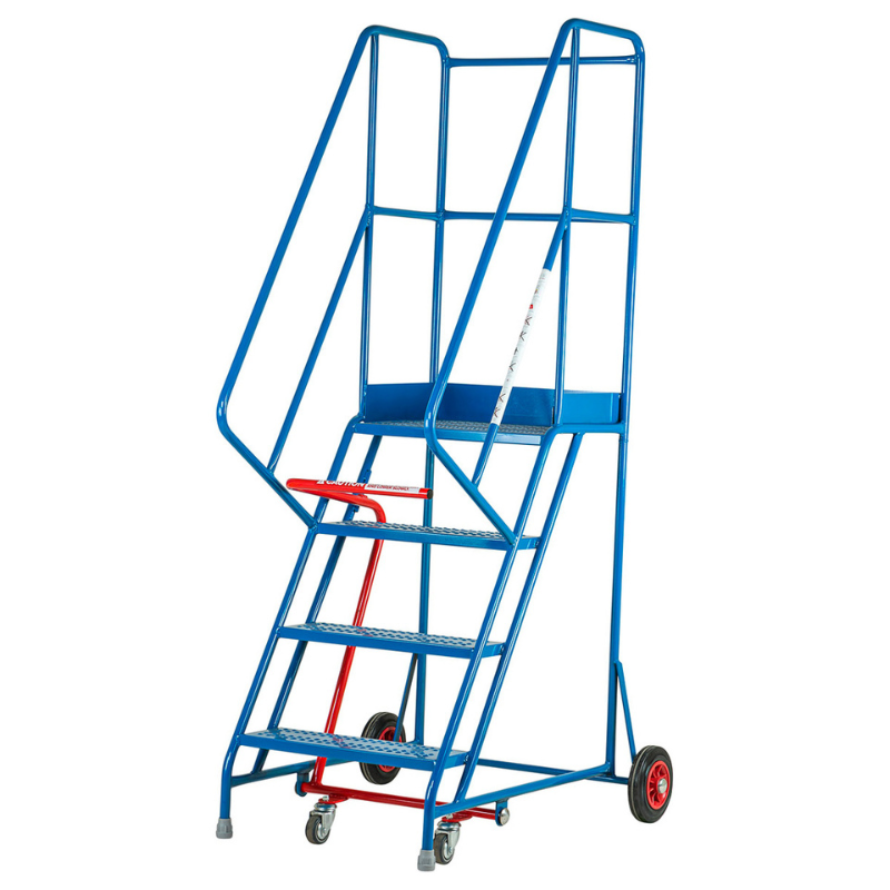 TB Davies 2017-004 4 Tread Mobile Safety Step - Punched Tread