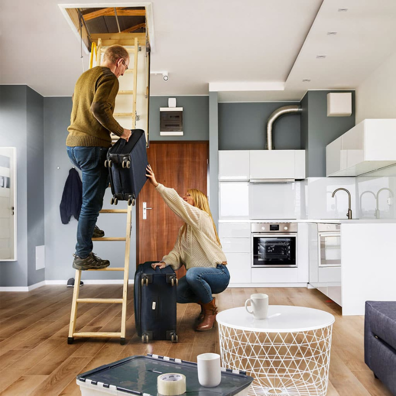 TB Davies 1530-010 LuxFold Loft Ladder