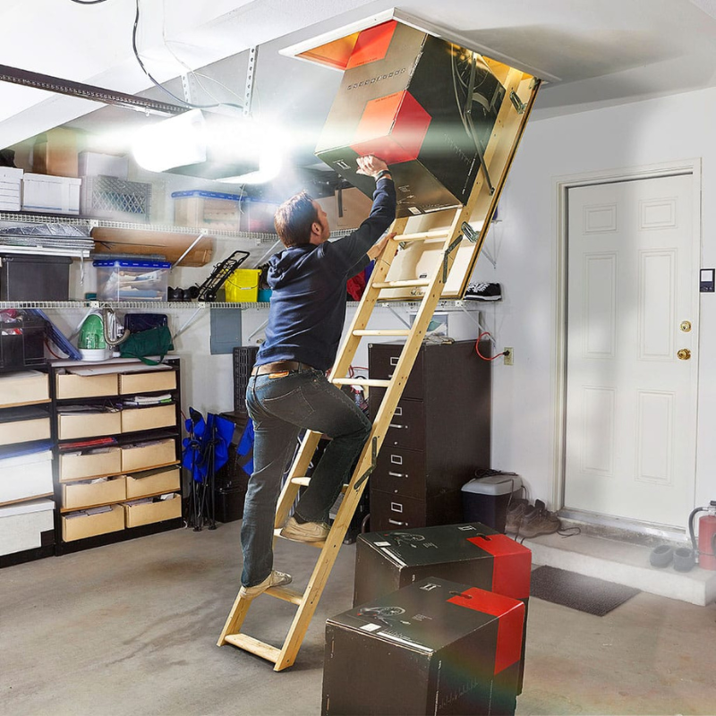 TB Davies 1530-000 EuroFold Loft Ladder